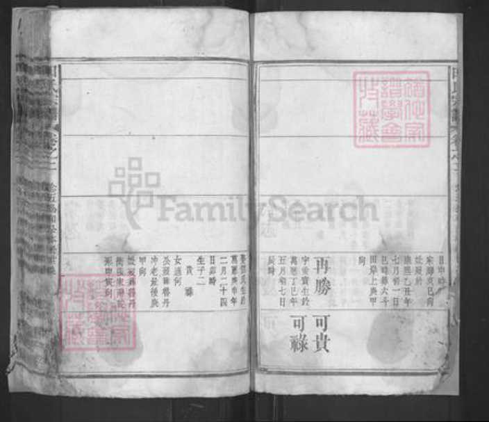 湖北省黄冈市蕲春县檀林镇田氏族谱-久长山田氏宗谱.pdf电子版插图4