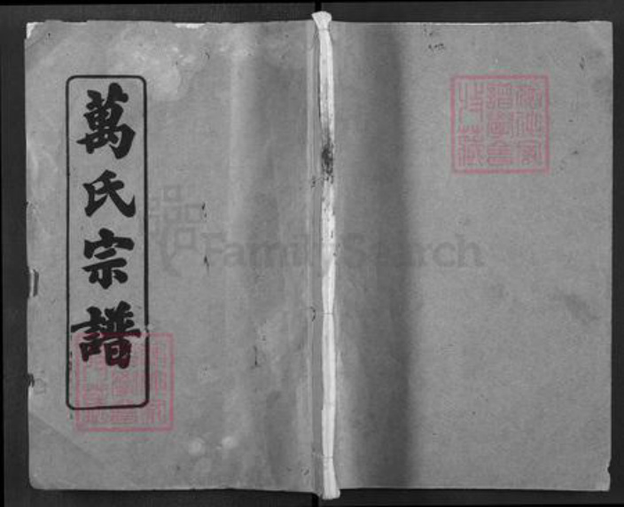 湖北省黄冈市浠水县巴河镇万氏孝友堂族谱-万氏宗谱.pdf电子版插图 湖北省黄冈市浠水县巴河镇万氏孝友堂族谱-万氏宗谱.pdf电子版插图