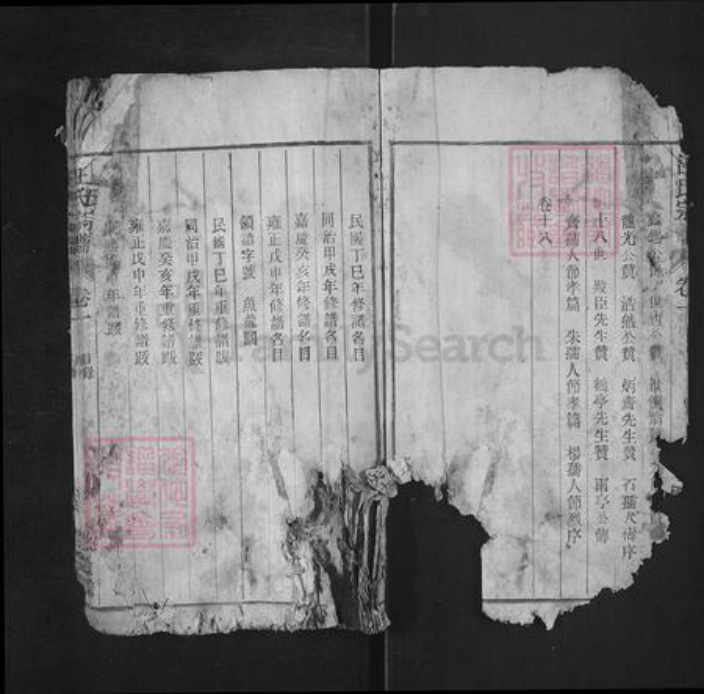 安徽省铜陵市枞阳县雨坛镇汪氏积庆堂族谱-汪氏宗谱.pdf电子版插图4