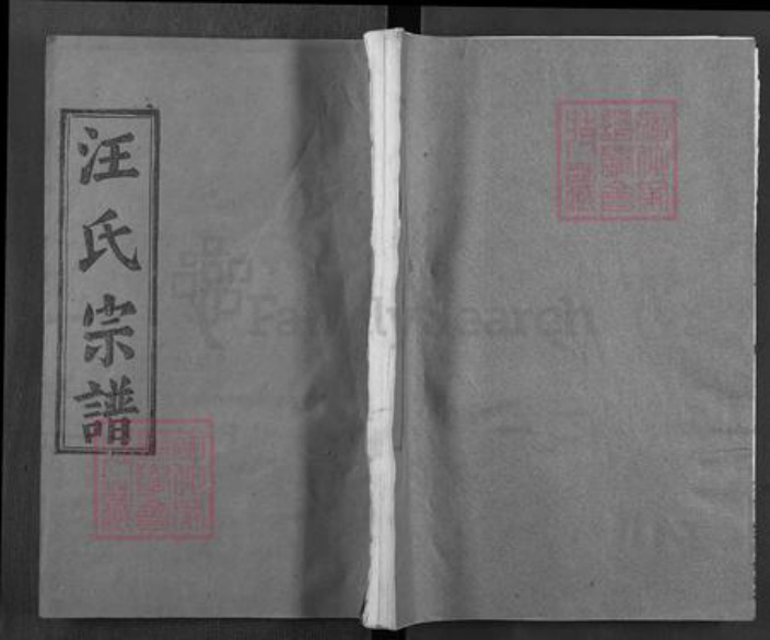 湖北省黄冈市团风县汪氏思源堂族谱-汪氏宗谱.pdf电子版插图