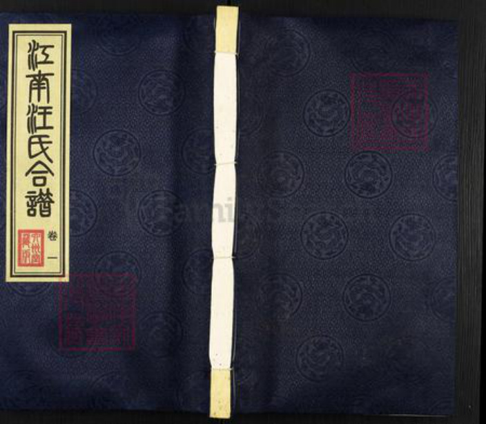 江苏省无锡市惠山区长安街道汪氏六州堂族谱-江南汪氏合谱.pdf电子版插图