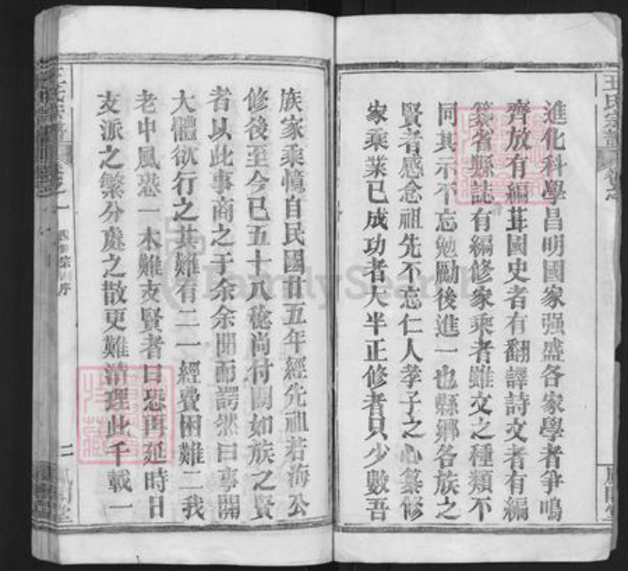 湖北省黄冈市麻城市王氏凤阁堂族谱-王氏宗谱.pdf电子版插图3 湖北省黄冈市麻城市王氏凤阁堂族谱-王氏宗谱.pdf电子版插图3