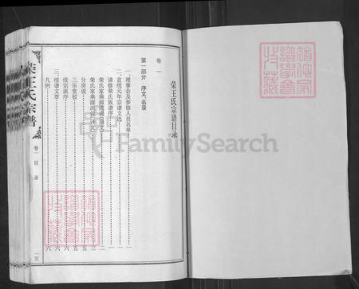 湖北省天门市石家河镇王氏三乐堂族谱-荣王氏宗谱.pdf电子版插图1