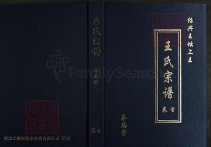 浙江省绍兴柯桥区柯桥街道王氏永思堂族谱-绍兴王坛上王王氏宗谱.pdf电子版