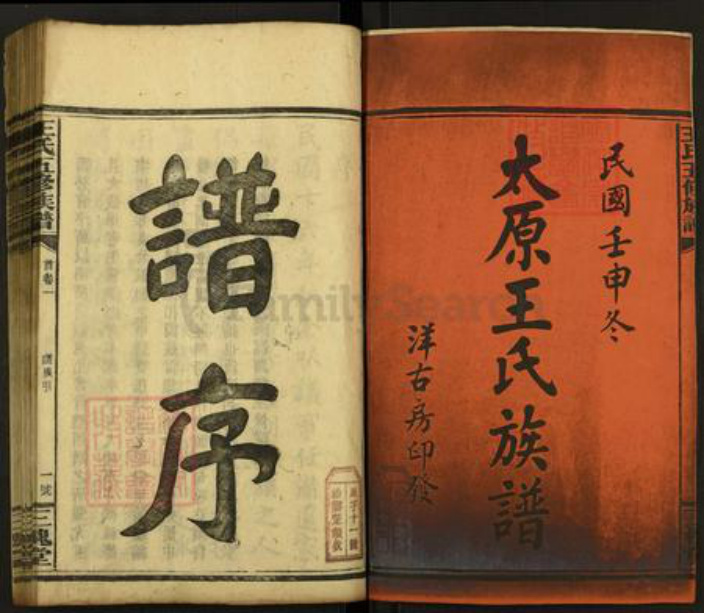 湖南省邵阳市隆回县王氏三槐堂族谱-太原王氏族谱.pdf电子版插图1