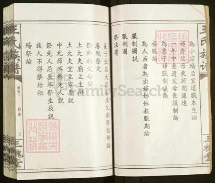 湖南省常德市汉寿县王氏三槐堂族谱-王氏族谱.pdf电子版插图4 湖南省常德市汉寿县王氏三槐堂族谱-王氏族谱.pdf电子版插图4