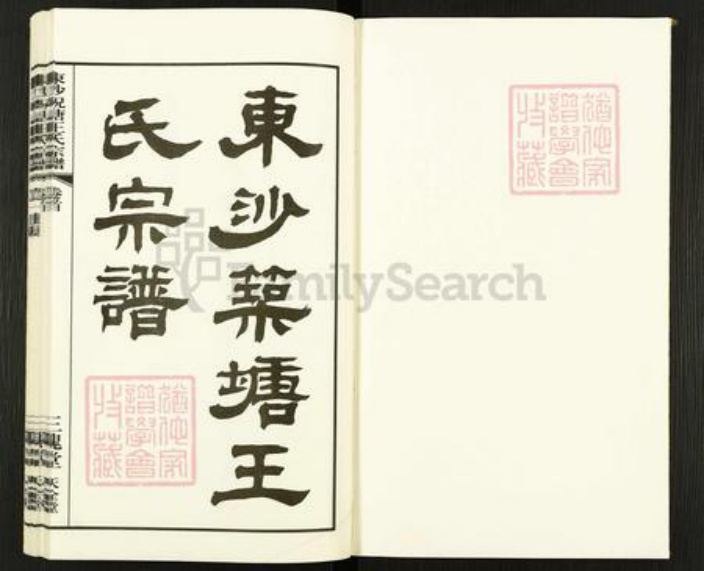 江苏省无锡市江阴市祝塘镇王氏三槐堂族谱-三沙王氏.东沙祝塘宗谱.pdf电子版插图1