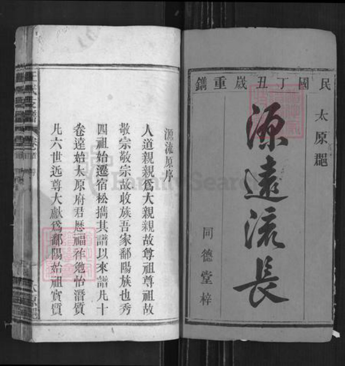 安徽省安庆市宿松县王氏同德堂族谱-王氏支谱.pdf电子版插图1