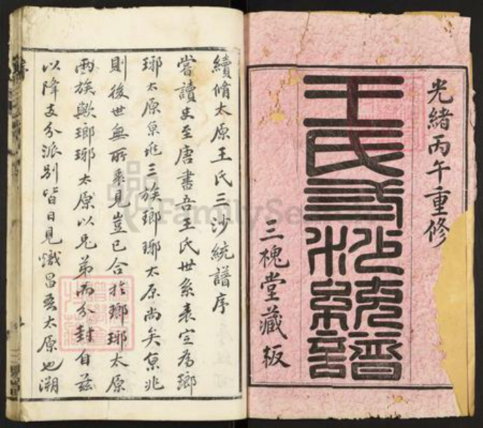 江苏省常州市武进县礼嘉镇王氏三槐堂族谱-王氏三沙统谱.pdf电子版插图1 江苏省常州市武进县礼嘉镇王氏三槐堂族谱-王氏三沙统谱.pdf电子版插图1