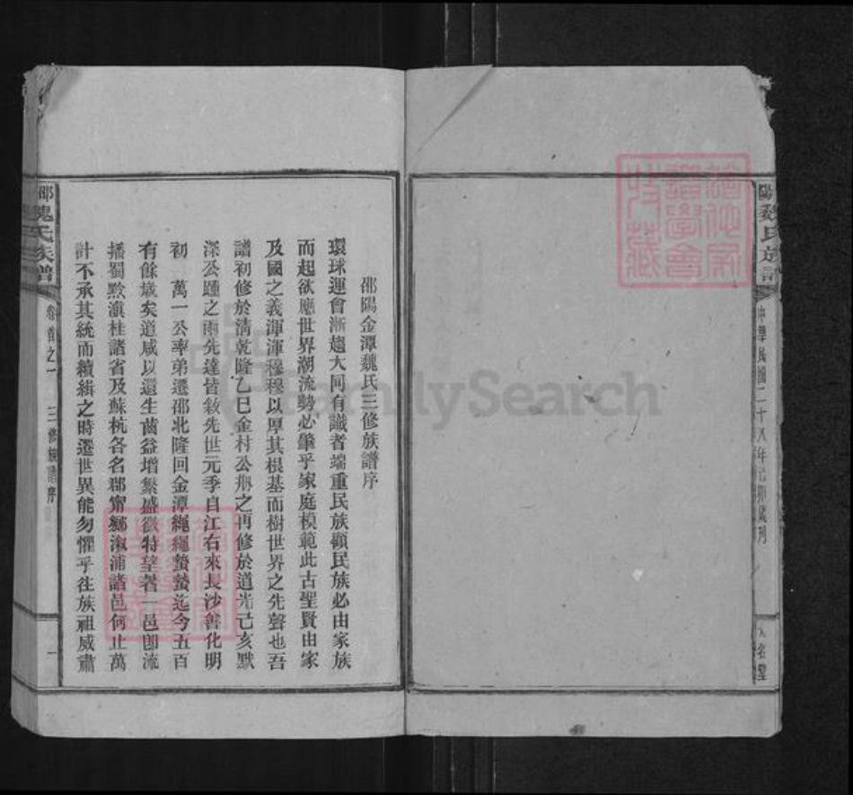 湖南省邵阳市隆回县魏氏大名堂族谱-邵阳魏氏族谱.pdf电子版插图4