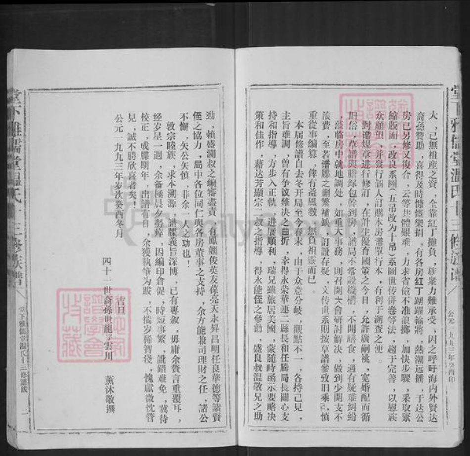 江西省赣州市石城县高田镇温氏雅儒堂族谱-堂下雅儒堂温氏十三修族谱.pdf电子版插图4