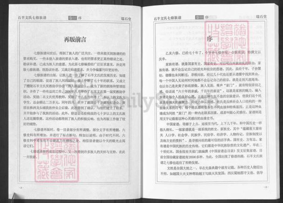 湖南省株洲市醴陵市左权镇文氏族谱-湖南醴陵石羊文氏族谱.pdf电子版插图5