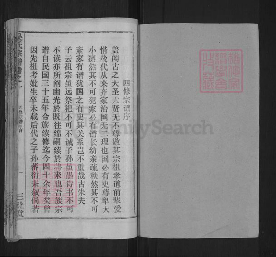 湖北省黄冈市武穴市吴氏三让堂族谱-吴氏宗谱.pdf电子版插图1