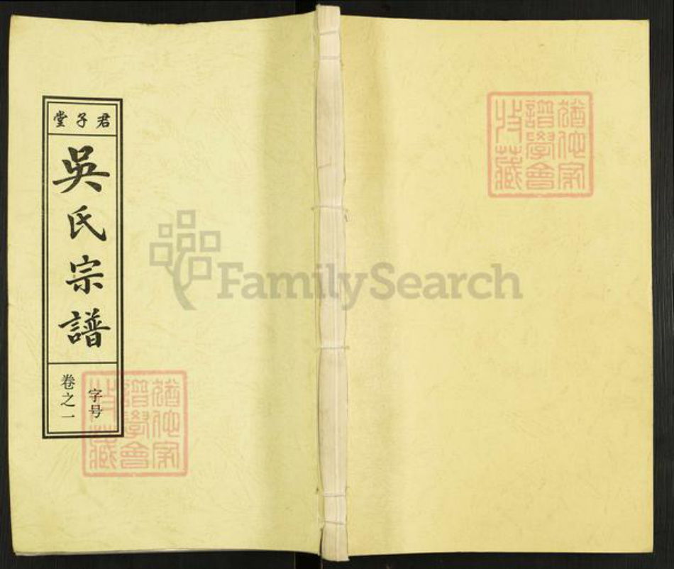 安徽省安庆市桐城市吴氏君子堂族谱-吴氏宗谱.pdf电子版插图