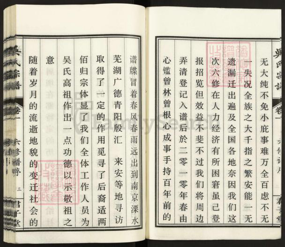 安徽省安庆市桐城市吴氏君子堂族谱-吴氏宗谱.pdf电子版插图3