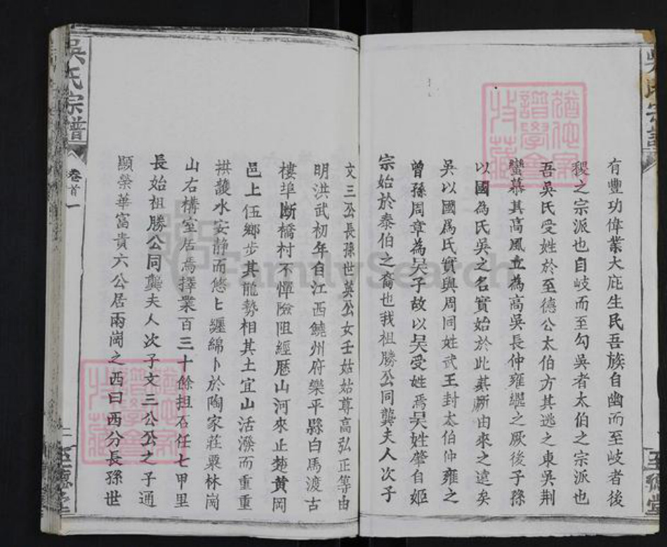 湖北省武汉市新洲区吴氏至德堂族谱-吴氏宗谱.pdf电子版插图2
