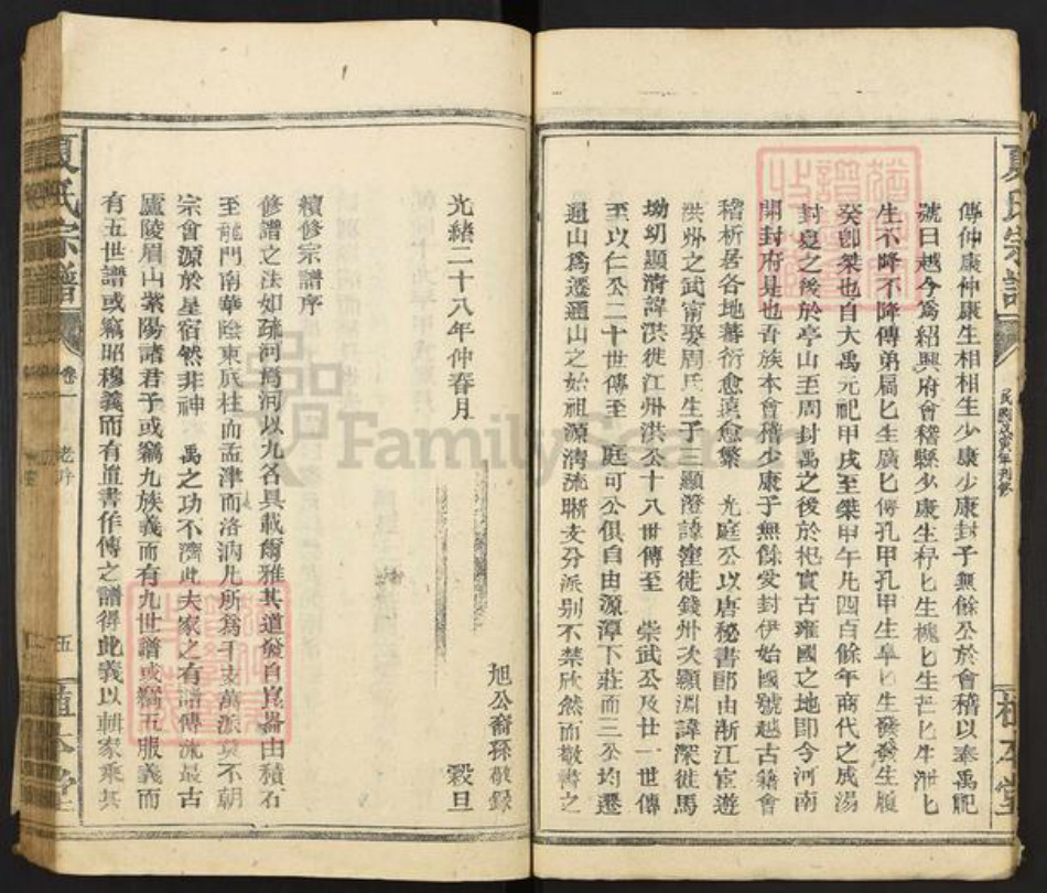 湖北省咸宁市通山县夏氏植本堂族谱-夏氏宗谱.pdf电子版插图5