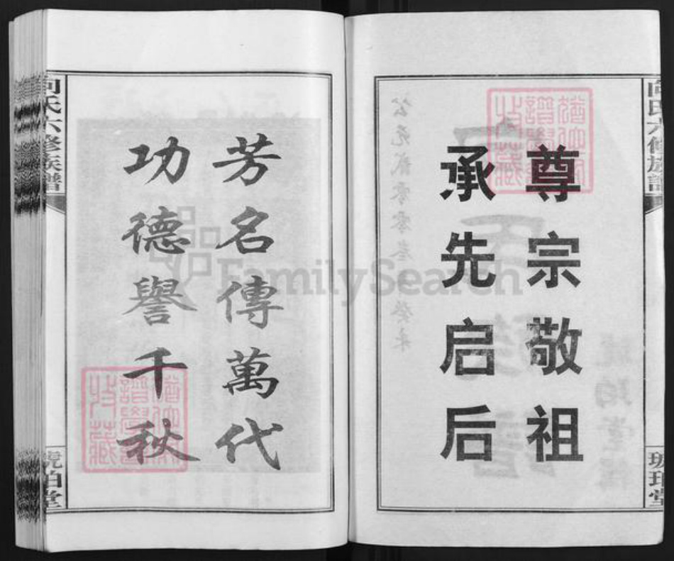 湖南省娄底市双峰县向氏琥珀堂族谱-琥珀向氏六修族谱.pdf电子版插图2
