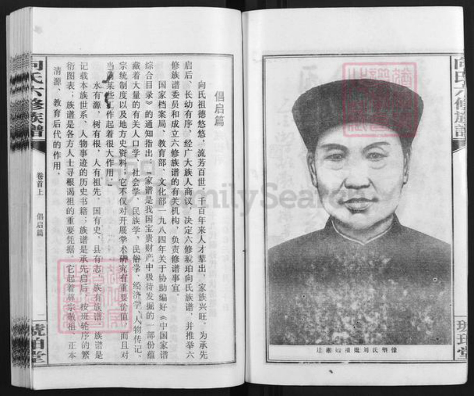 湖南省娄底市双峰县向氏琥珀堂族谱-琥珀向氏六修族谱.pdf电子版插图5
