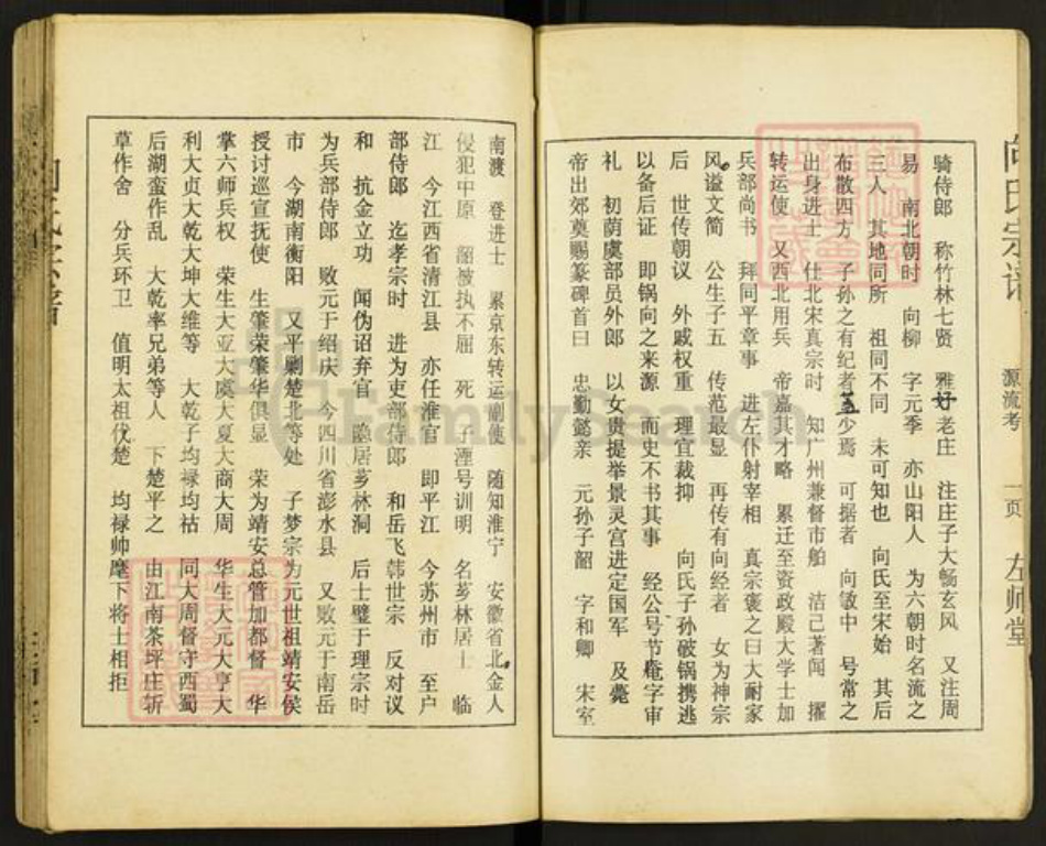湖北省仙桃市向氏左师堂族谱-向氏宗谱.pdf电子版插图2