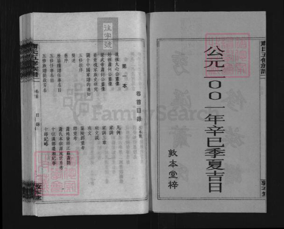 湖南省娄底市涟源市涟源萧氏敦本堂族谱-秀溪萧氏五修族谱.pdf电子版插图2