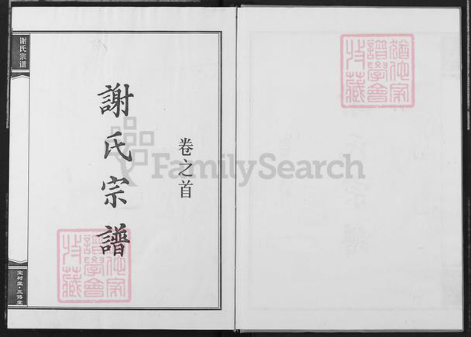 湖北省武汉市新洲区谢氏宝树堂族谱-谢氏宗谱.pdf电子版插图2