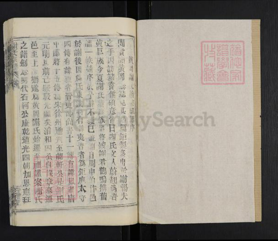 湖北省武汉市新洲区谢氏三传堂族谱-谢氏宗谱.pdf电子版插图1