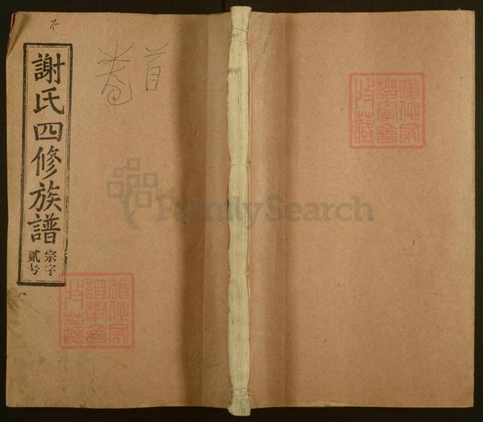 湖南省邵阳市邵东市界岭镇谢氏宝树堂族谱-谢氏四修族谱.pdf电子版插图