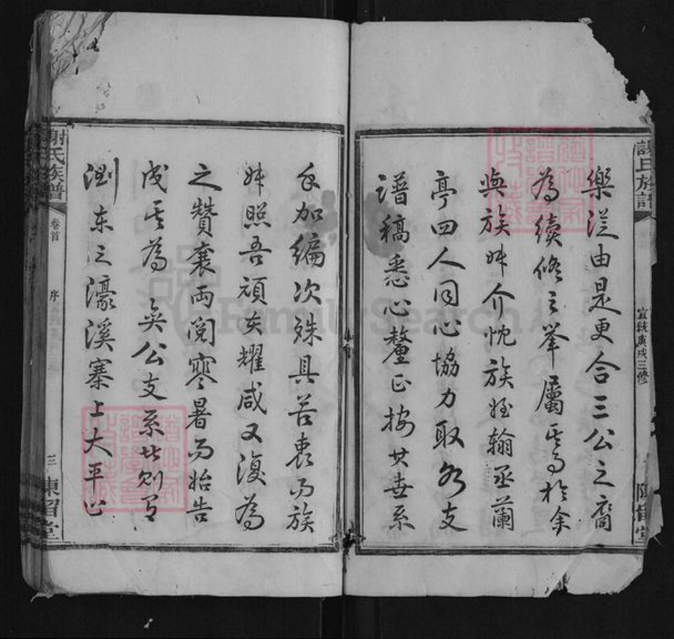 湖南省长沙市浏阳市浏阳谢氏族谱-谢氏族谱[38卷首1卷附1卷].pdf电子版插图3