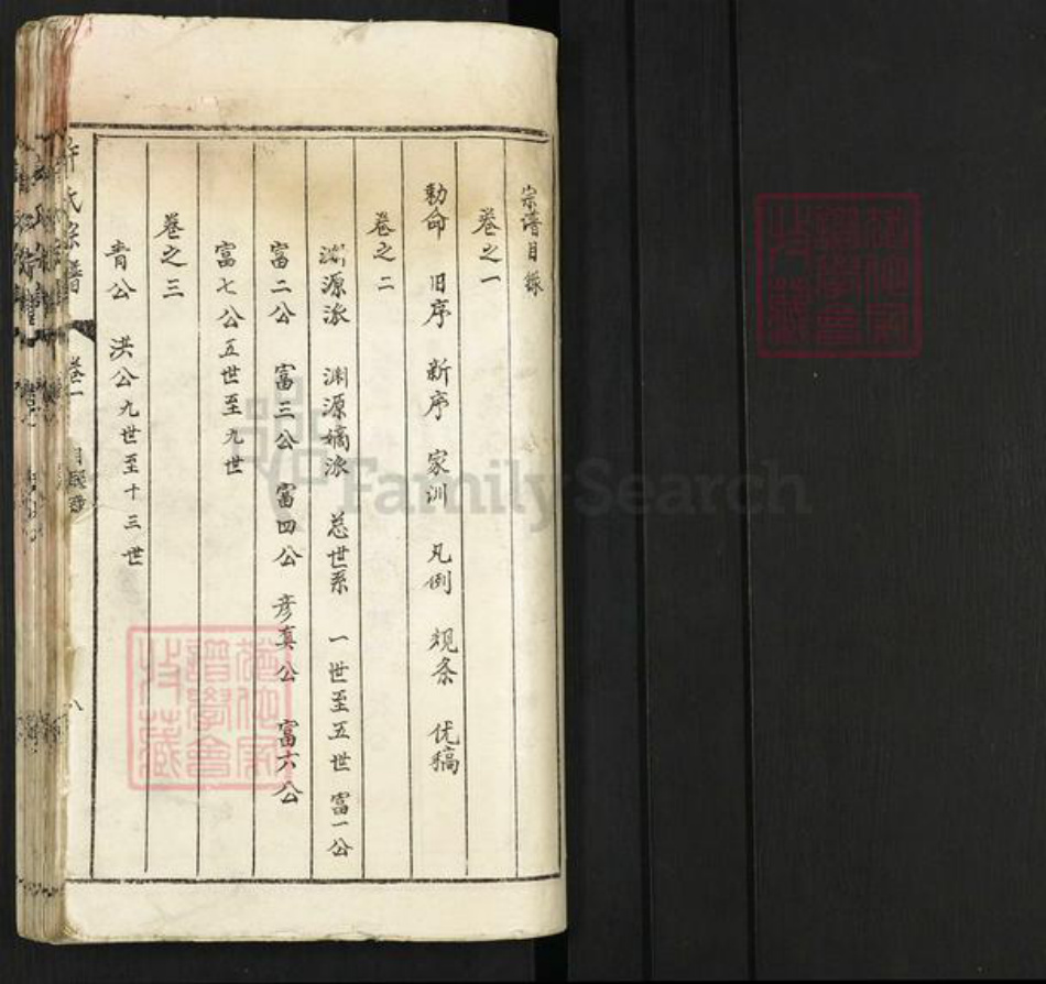 安徽省合肥市庐江县罗河镇许氏族谱-许氏宗谱.pdf电子版插图1