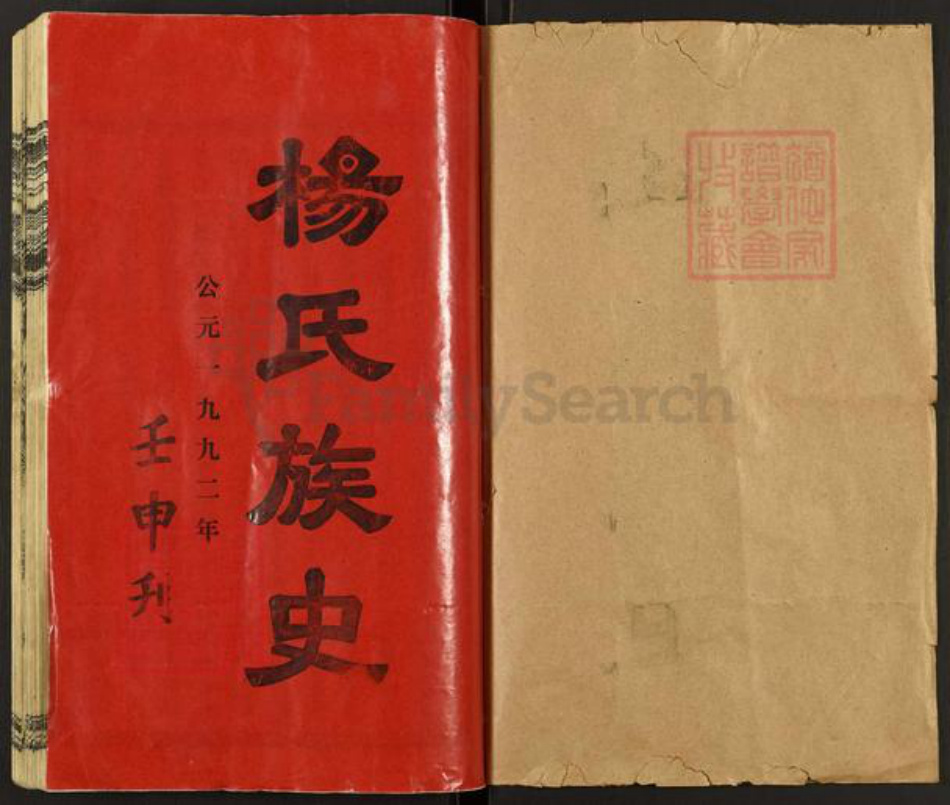 湖南省邵阳市邵阳县杨氏族谱-杨氏八修族史.pdf电子版插图1