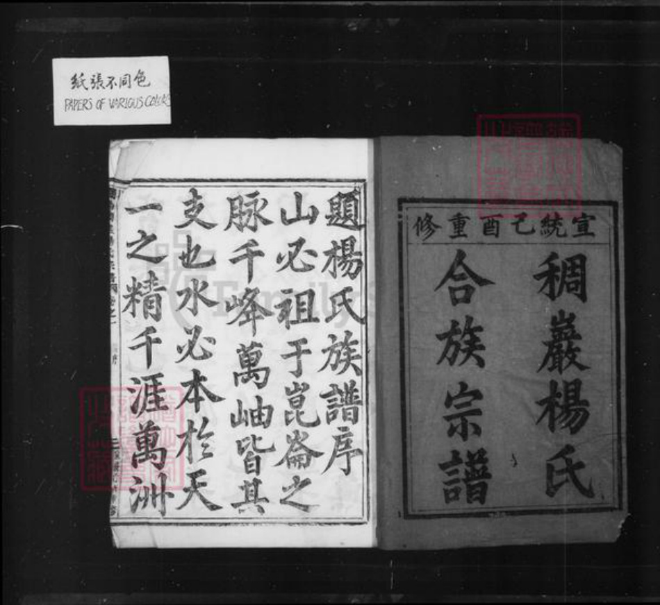 浙江省金华市义乌市义乌浙江省金华市金华杨氏清白堂族谱-稠岩杨氏合族谱宗谱 [26卷].pdf电子版插图3