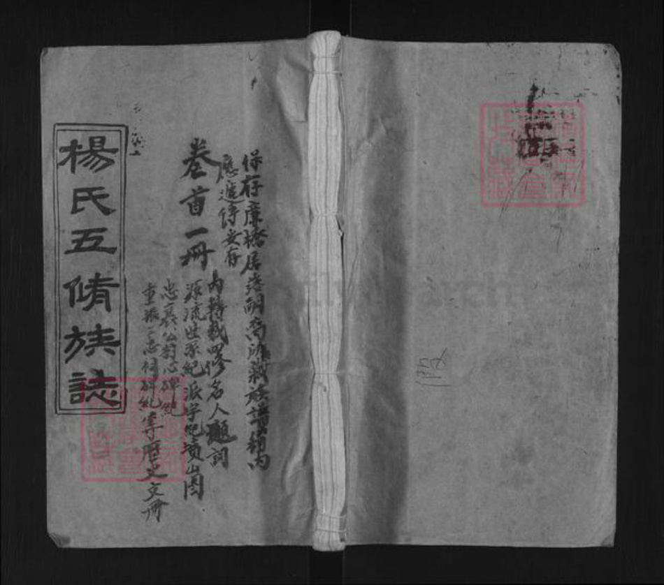 湖南省邵阳市邵东杨氏三鳣堂族谱-杨氏五修族志.pdf电子版插图