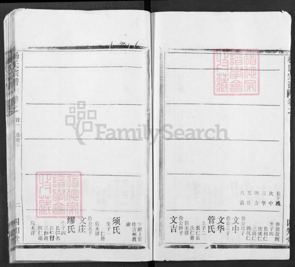 湖北省武汉市新洲区杨氏四知堂族谱-杨氏宗谱.pdf电子版插图2