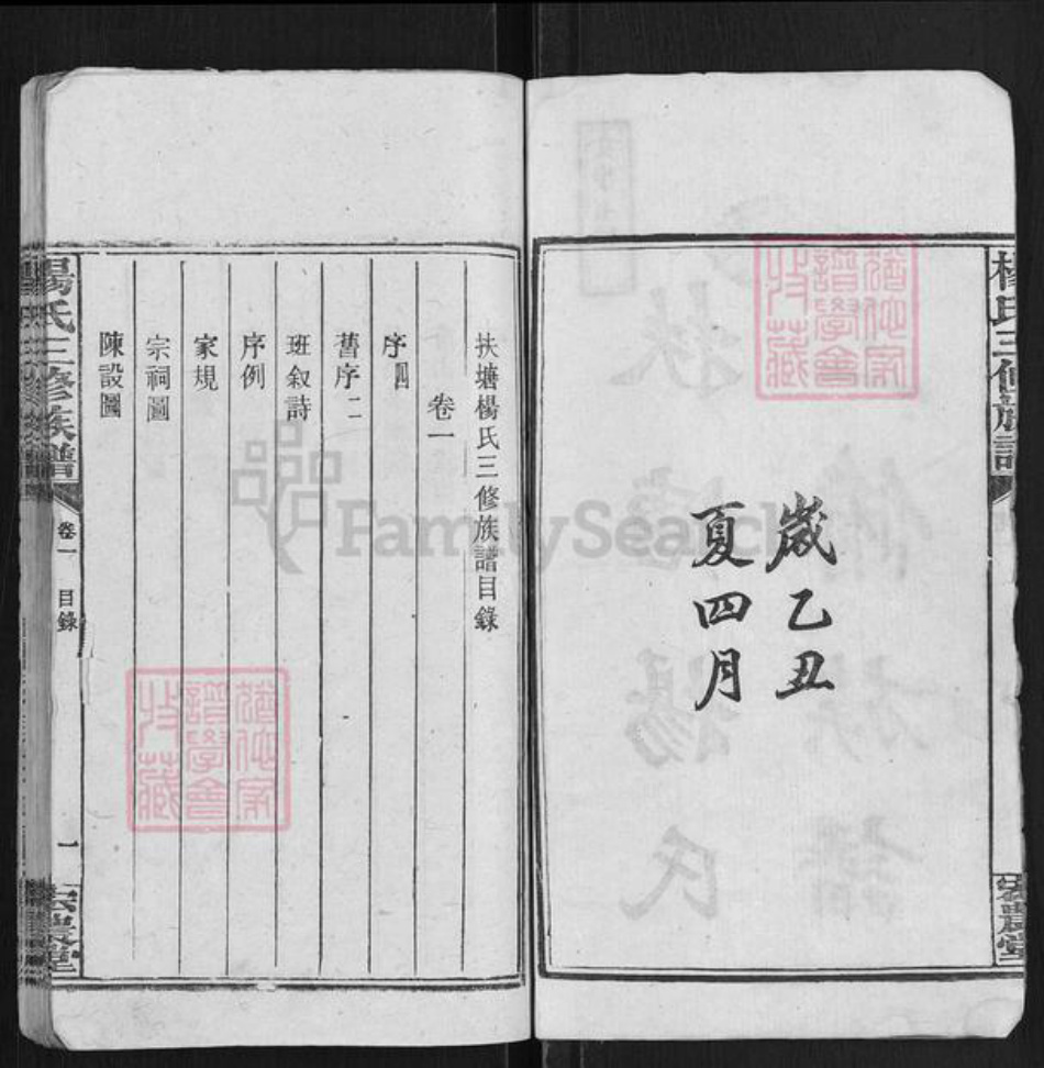 湖南省湘潭市湘乡市中沙镇杨氏宏农堂族谱-扶塘杨氏三修族谱.pdf电子版插图2