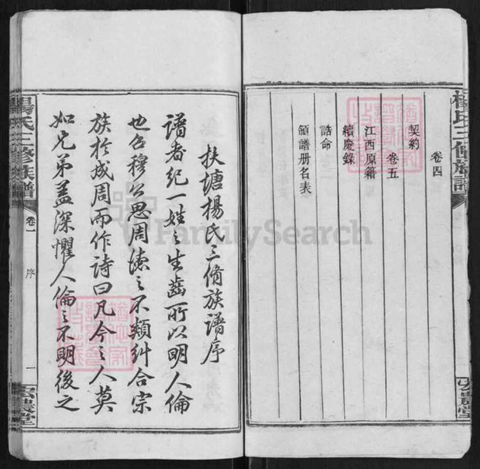湖南省湘潭市湘乡市中沙镇杨氏宏农堂族谱-扶塘杨氏三修族谱.pdf电子版插图4