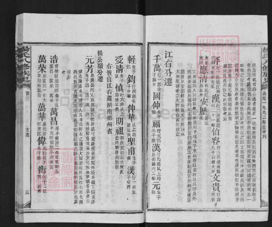 湖南省娄底市新化县槎溪镇杨氏族谱-杨氏八修族谱.pdf电子版插图3