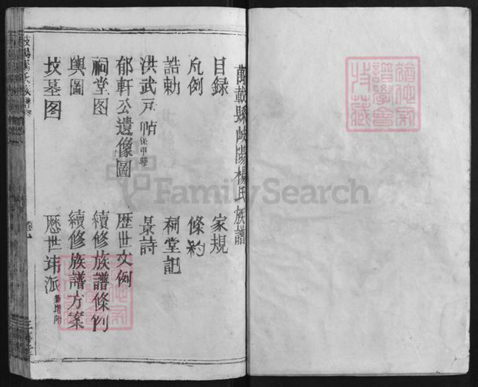 江西省宜春市万载县江西省宜春市万载县杨氏三囍堂族谱-岐阳杨氏族谱.pdf电子版插图1