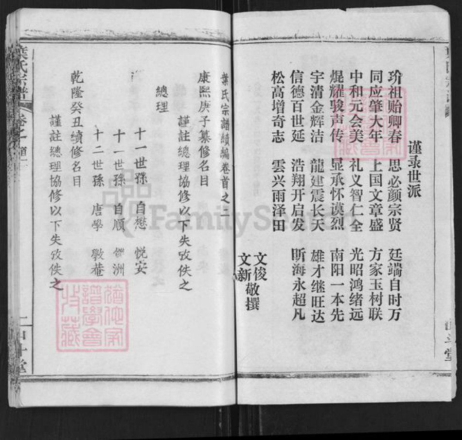 湖北省黄冈市罗田县凤山镇叶氏山斗堂族谱-叶氏宗谱.pdf电子版插图2