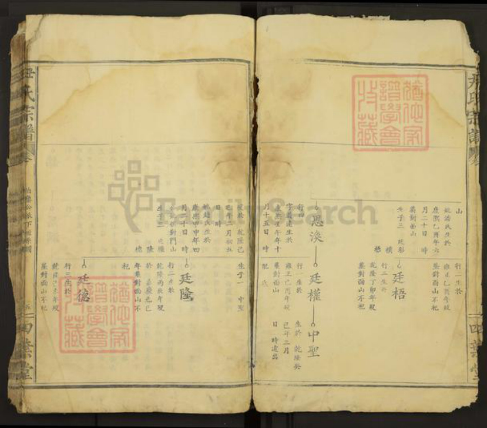 湖北省黄石市大冶市尹氏四叶堂族谱-尹氏宗谱.pdf电子版插图5