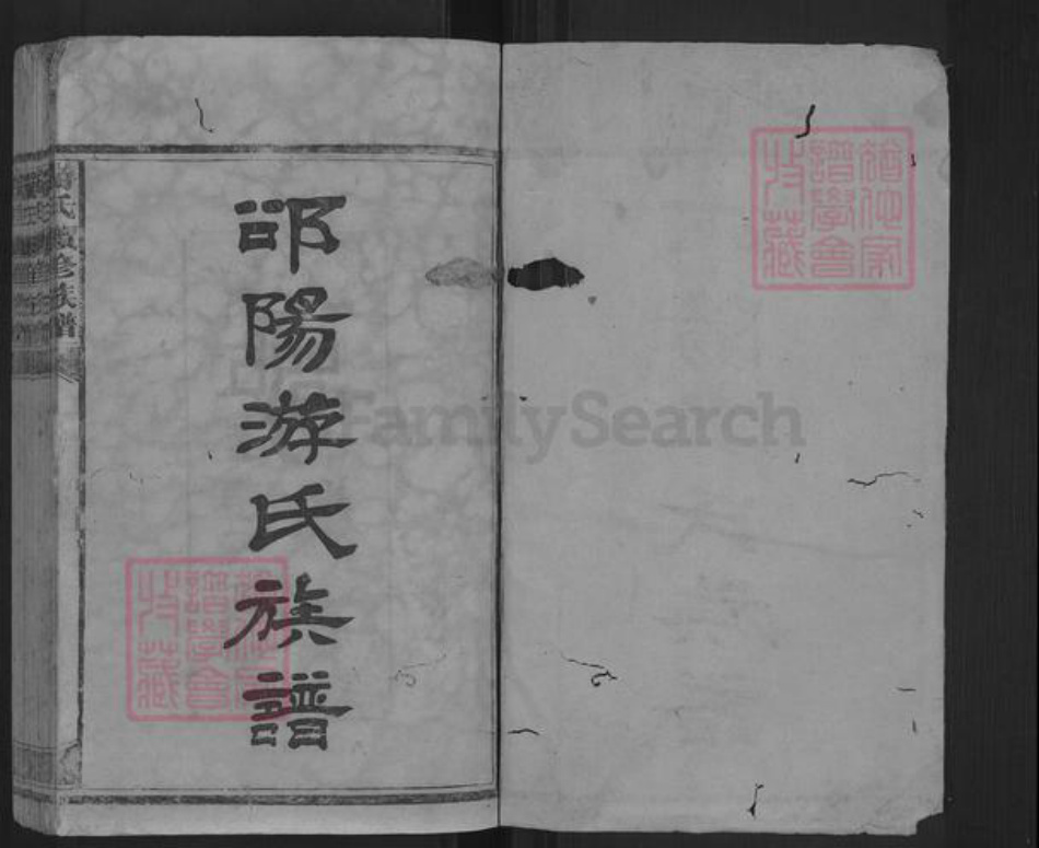 湖南省邵阳市隆回县游氏族谱-邵阳游氏族谱.pdf电子版插图1