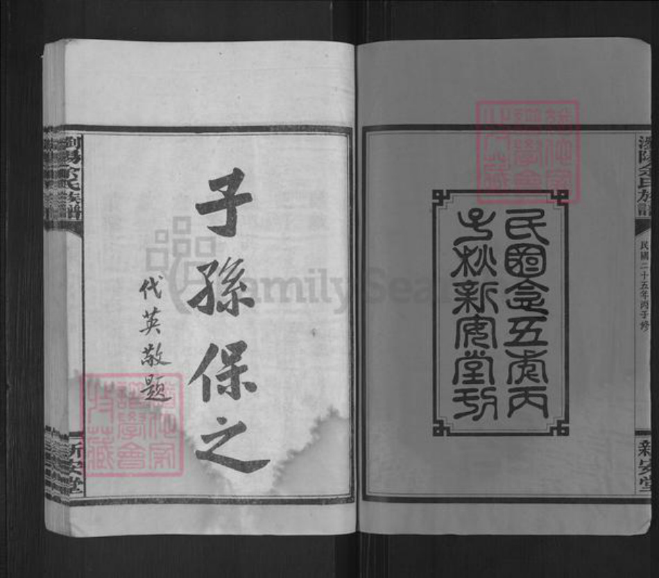 湖南省长沙市浏阳市张坊镇余氏新安堂族谱-浏阳余氏族谱.pdf电子版插图2