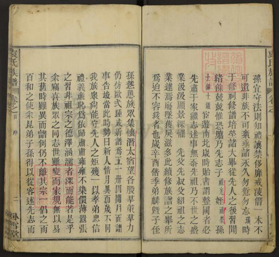 安徽省安庆市太湖县袁氏卧雪堂族谱-袁氏族谱.pdf电子版插图2