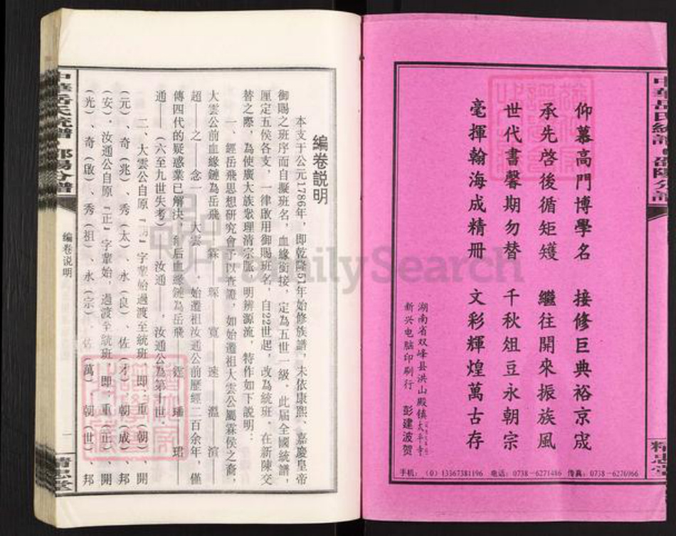 湖南省邵阳市岳氏精忠堂族谱-中华岳氏统谱邵阳分谱.pdf电子版插图3