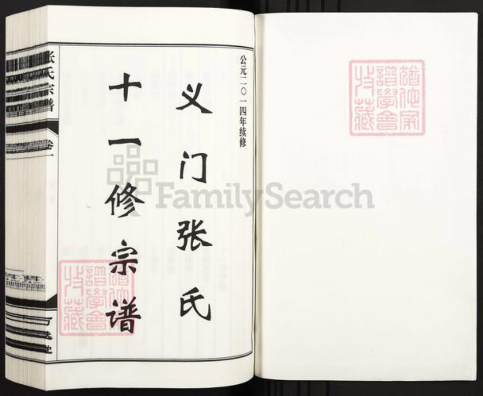 安徽省合肥市庐江县张氏万选堂族谱-潜川张氏宗谱.pdf电子版插图1