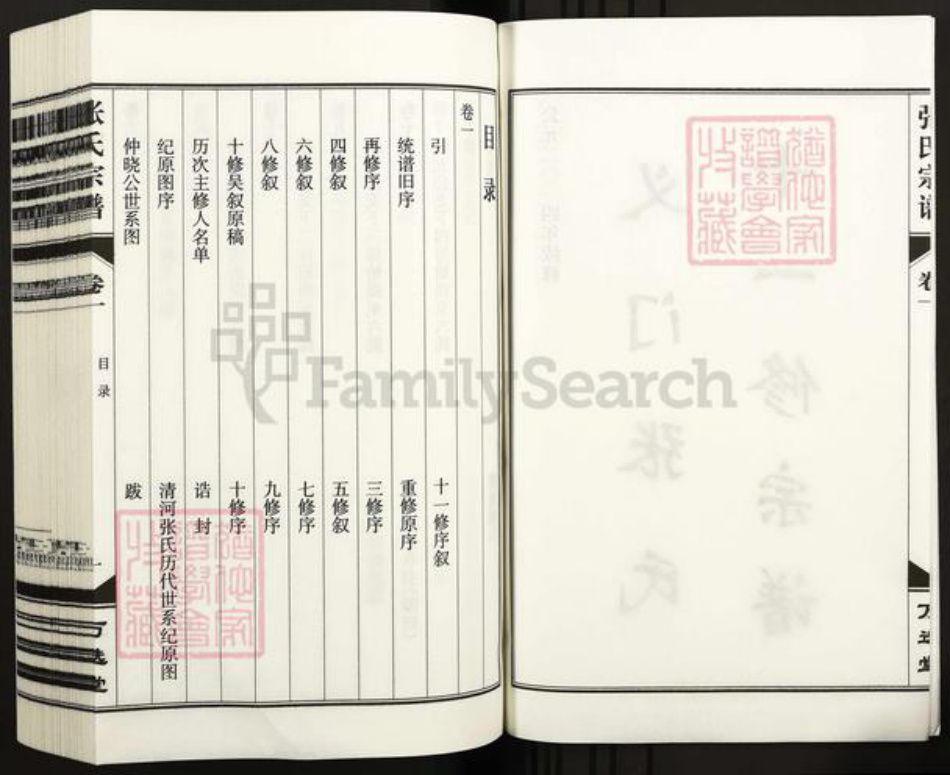 安徽省合肥市庐江县张氏万选堂族谱-潜川张氏宗谱.pdf电子版插图2