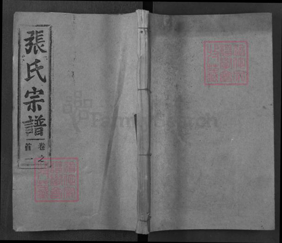 湖北省黄冈市罗田县胜利镇张氏孝友堂族谱-张氏五修宗谱.pdf电子版插图