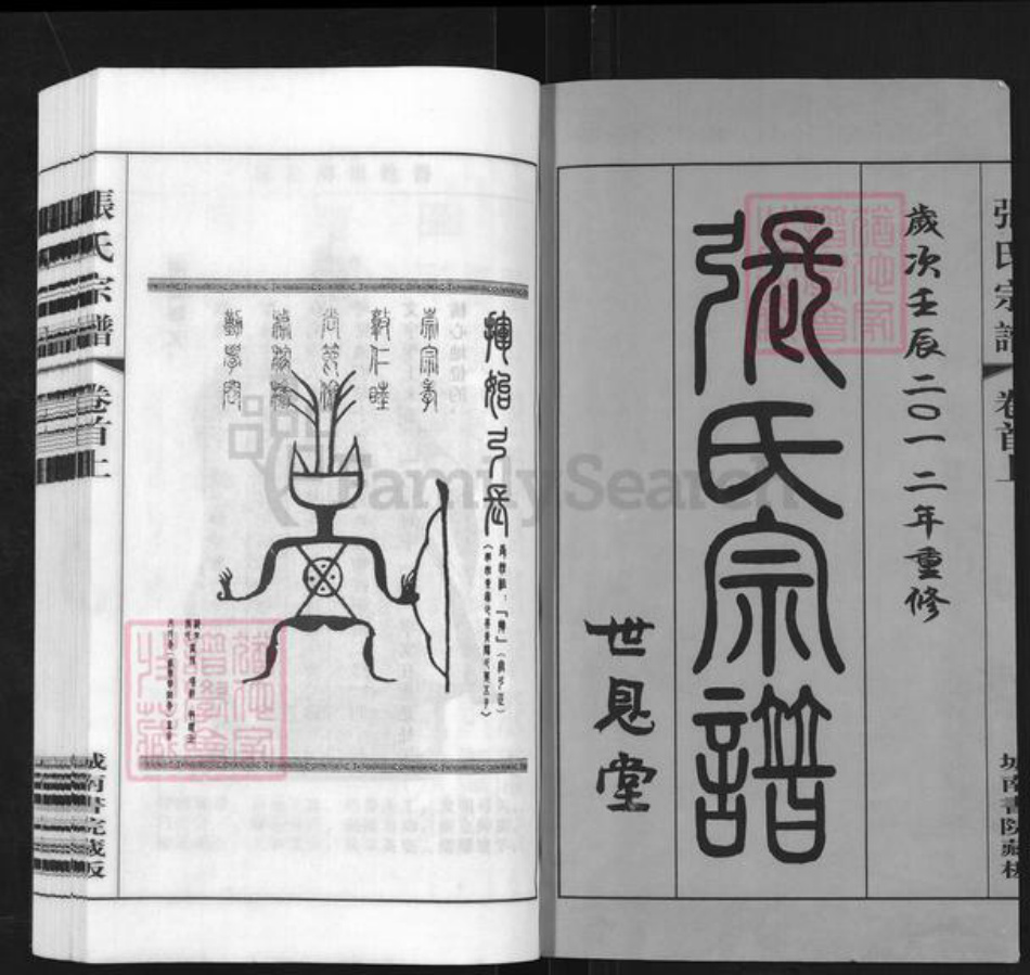 江苏省常州市张氏世恩堂族谱-张氏宗谱.pdf电子版插图1