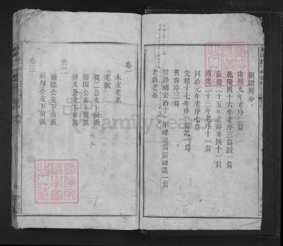湖北省黄冈市黄梅县分路镇张氏孝友堂族谱-九江封一乡张氏宗谱.pdf电子版插图2