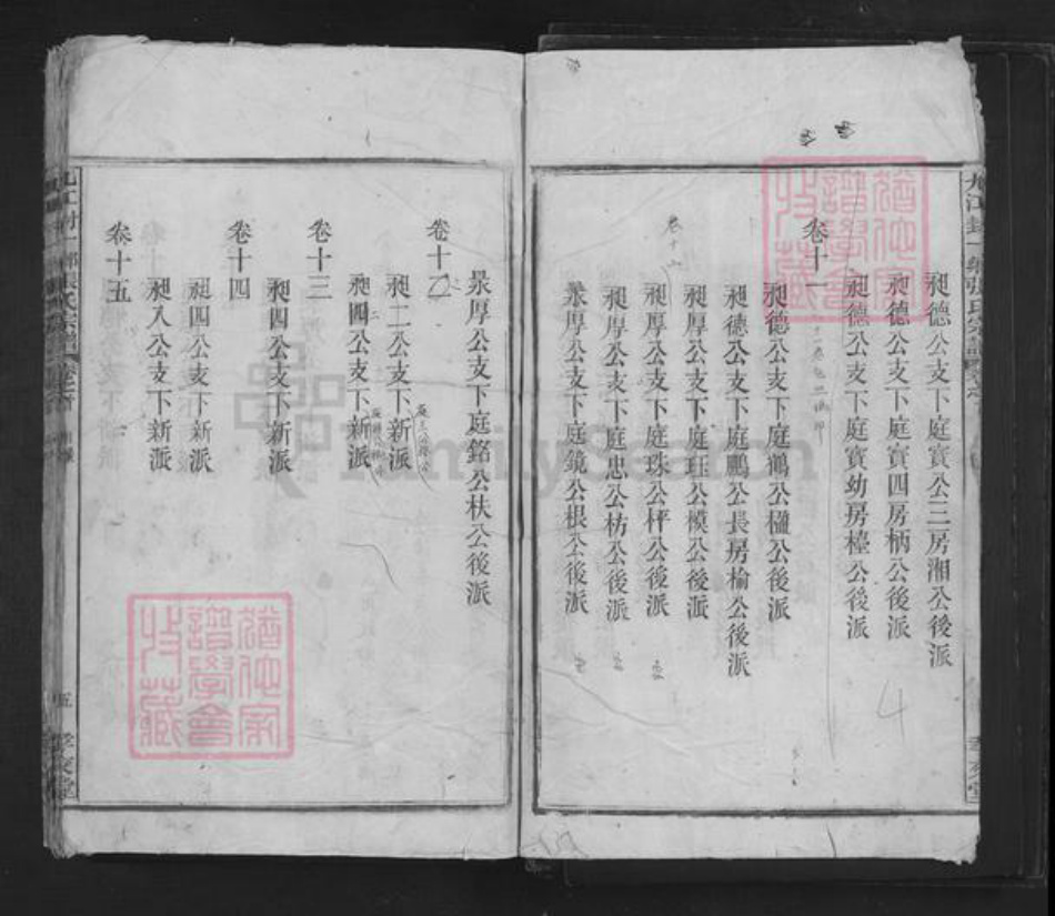 湖北省黄冈市黄梅县分路镇张氏孝友堂族谱-九江封一乡张氏宗谱.pdf电子版插图5